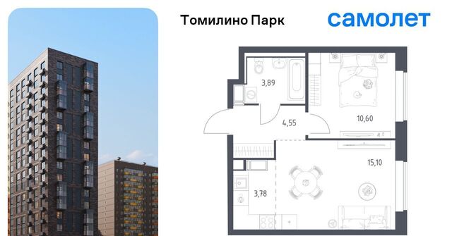 п Мирный ЖК Томилино Парк Томилино, к 6. 1 фото