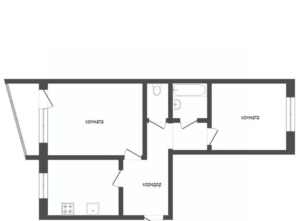 квартира г Сургут ул Московская 34а 22-й фото 2
