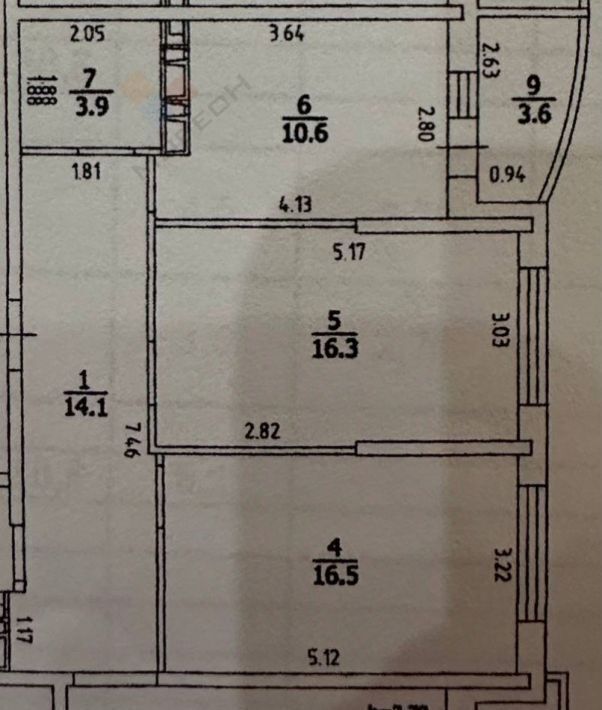 квартира г Краснодар р-н Карасунский ул им. Дмитрия Благоева 31к/1 фото 19