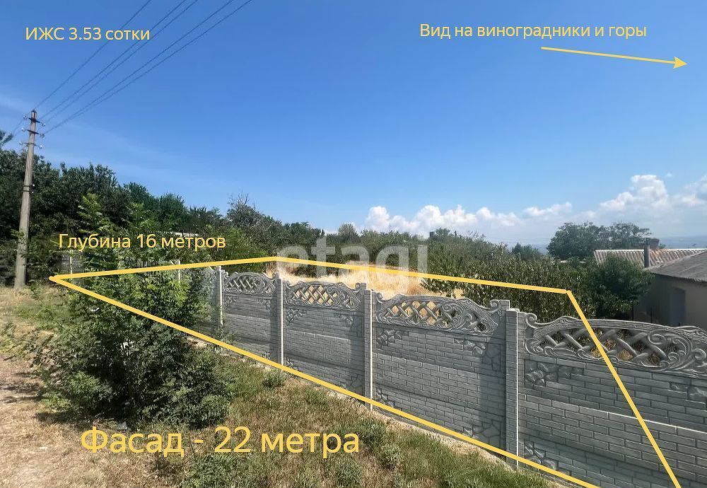 земля г Севастополь р-н Балаклавский ул Новикова 72 Балаклавский муниципальный округ, Крым фото 1