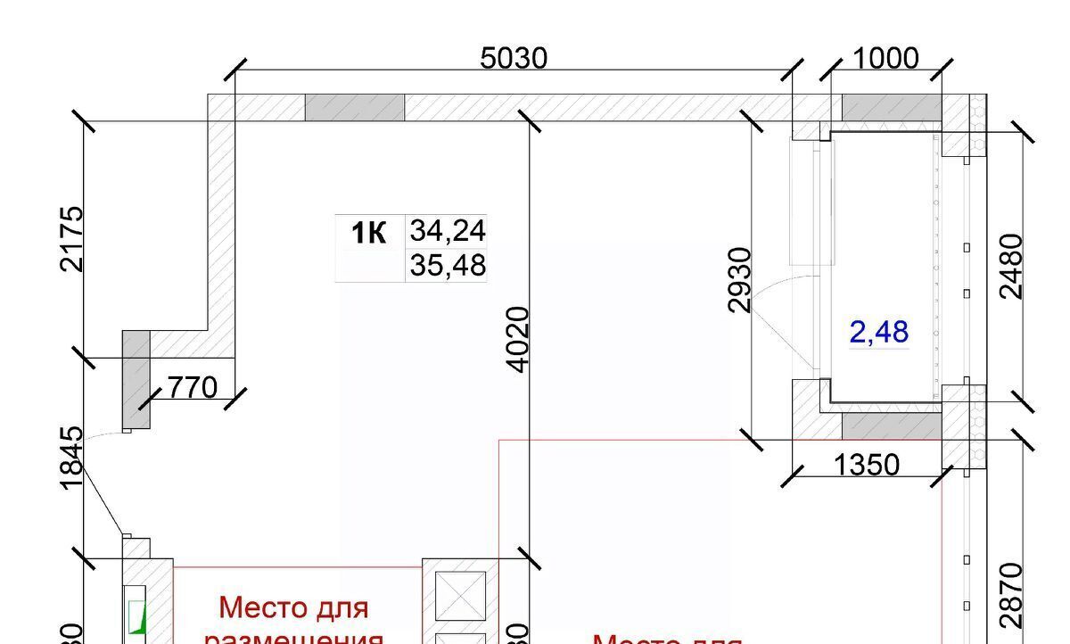 квартира г Кемерово р-н Заводский ул Дружбы 9 фото 3
