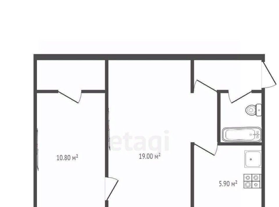 квартира г Озерск ул Космонавтов 32 фото 2