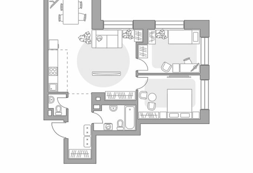 квартира г Москва метро Павелецкая ЦАО Замоскворечье ЖК MYPRIORITY Paveletskaya фото 1