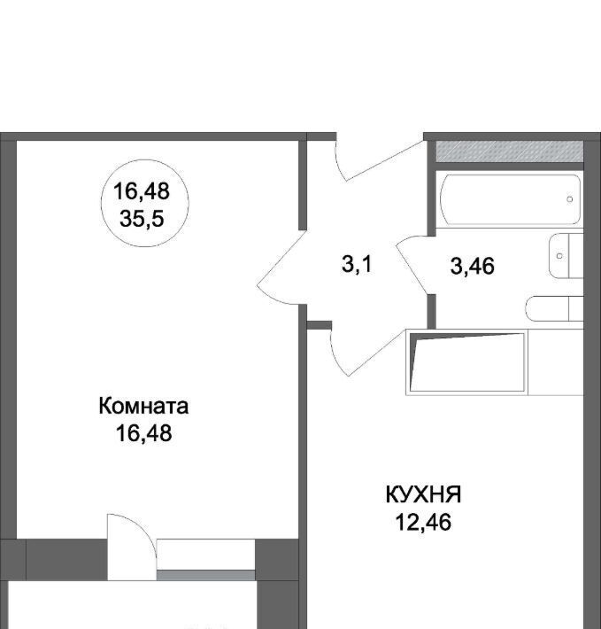 квартира г Подольск мкр Львовский ул Орджоникидзе 2к/1 Подольск фото 10