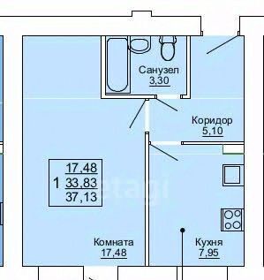 квартира г Пермь р-н Кировский ул Сокольская 10б фото 3