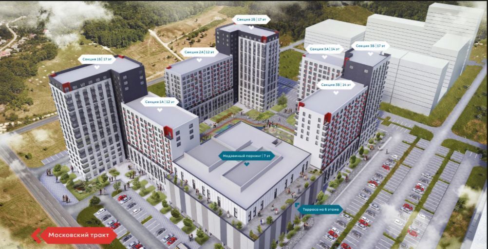 квартира г Тюмень р-н Калининский ул Речная 2 фото 17