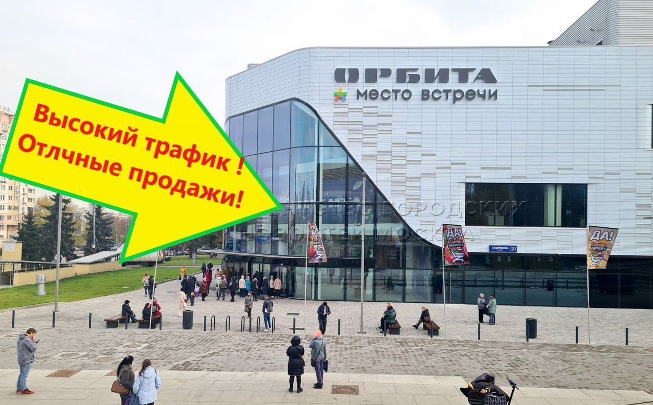 торговое помещение г Москва метро Коломенская пр-кт Андропова 27 муниципальный округ Нагатинский Затон фото 1
