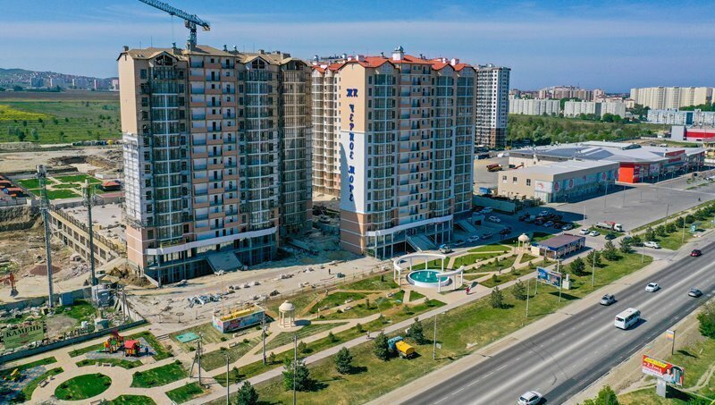 квартира р-н Анапский г Анапа ш Анапское 32к/6 ЖК «Черное море» фото 2