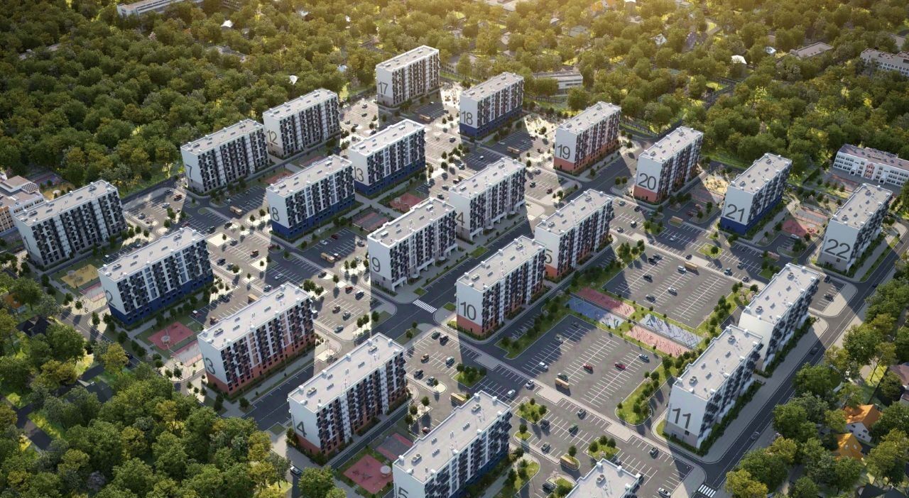 квартира р-н Симферопольский пгт Гвардейское ЖК «Республика» Республика жилой квартал фото 11