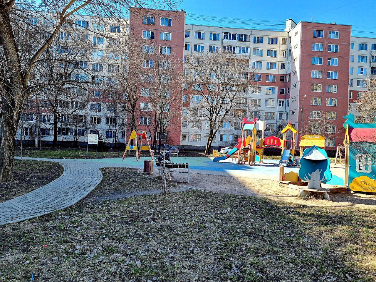 квартира г Санкт-Петербург р-н Фрунзенский ул Будапештская 14/1 округ Волковское, Ленинградская область фото 21