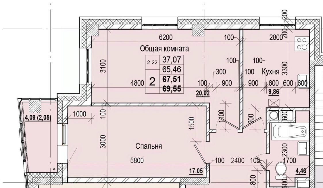 квартира г Якутск ул Чкалова фото 1
