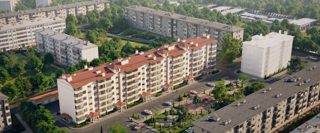 квартира г Феодосия пер Индустриальный 4 ЖК «Уютный» фото 4