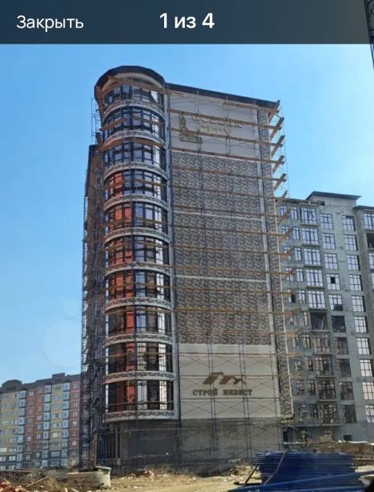 квартира г Нальчик ул Тлостанова 32 ЖК «Эсфера СИТИ» фото 1