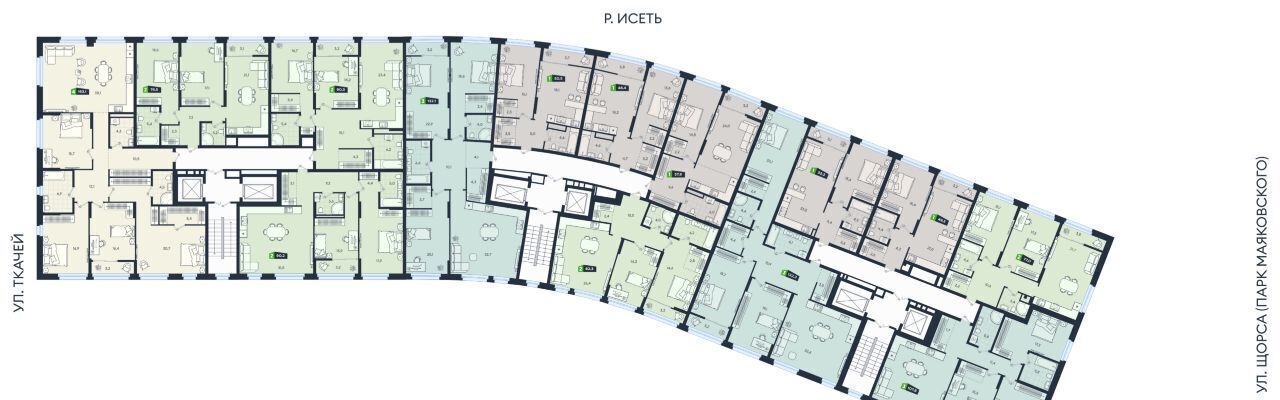 квартира г Екатеринбург Чкаловская ул Машинная 1в/3 фото 3