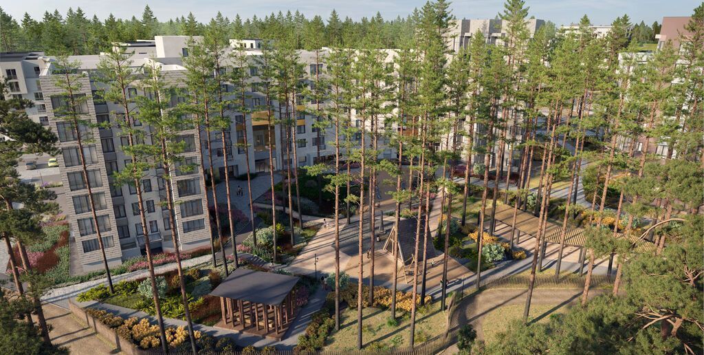 квартира г Екатеринбург Академический ул Удельная 1/1 ЖК «Лес» фото 6