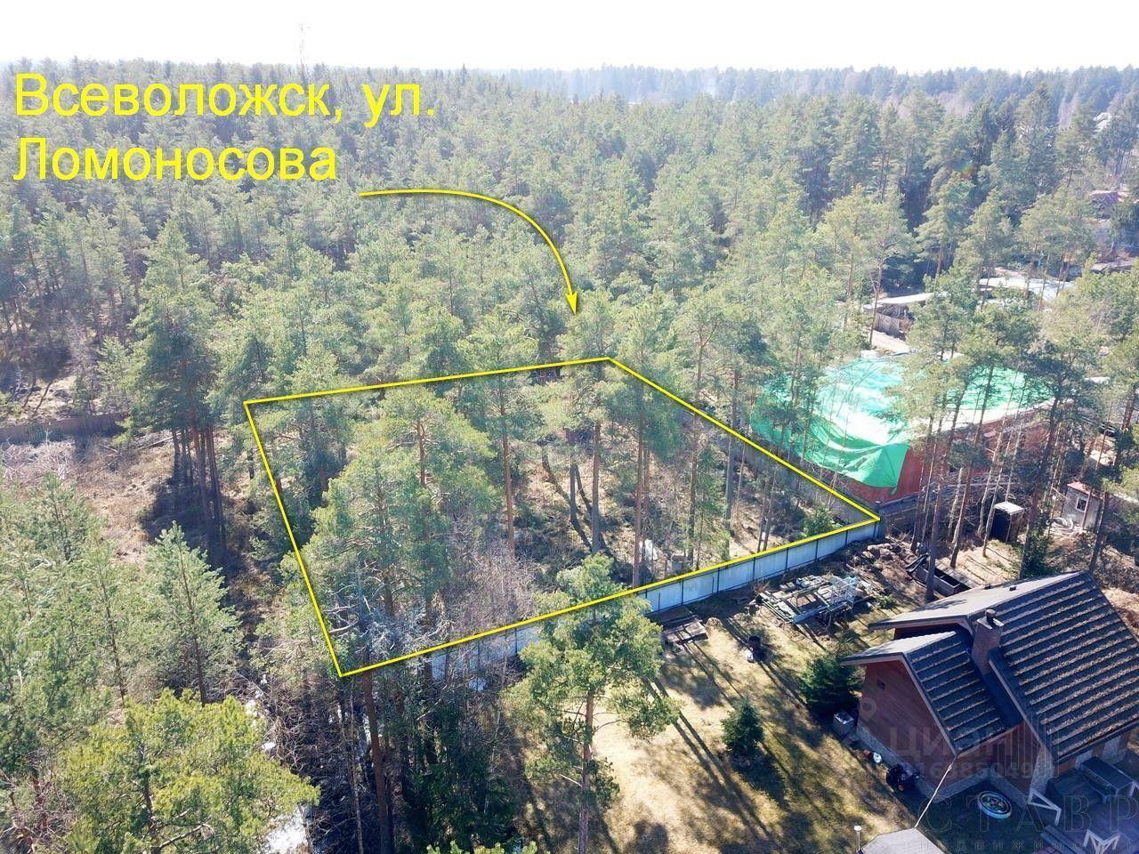 земля р-н Всеволожский г Всеволожск ул Ломоносова фото 1