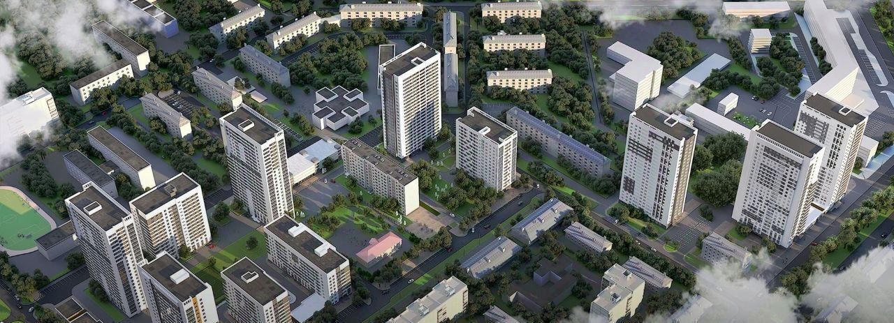 квартира г Уфа р-н Орджоникидзевский Черниковка ЖК Черника жилрайон, ВАЗ мкр фото 3
