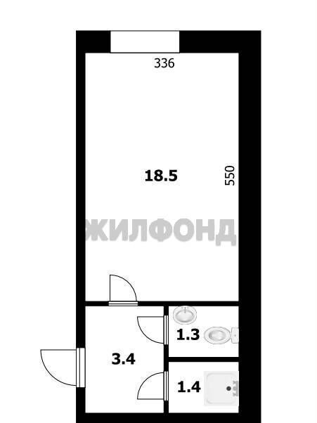комната г Бердск ул Попова 35 фото 8