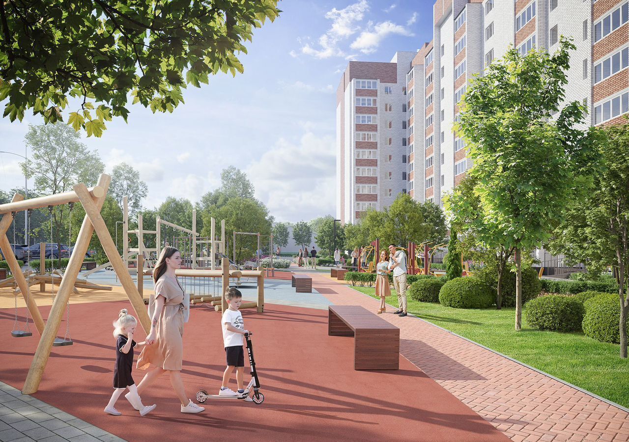 квартира г Смоленск п Одинцово р-н Ленинский д. 7, блок-секц. 1, 2, 3 фото 9