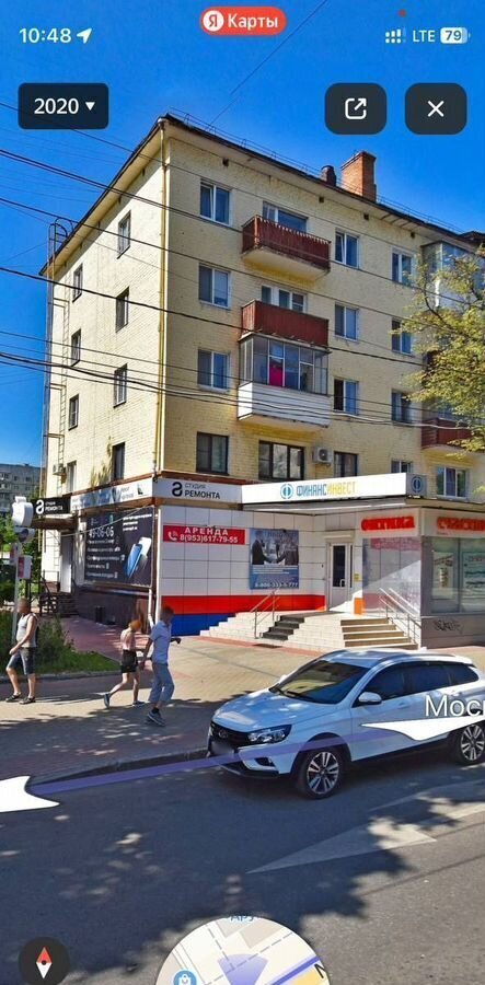 торговое помещение г Орел р-н Железнодорожный ул Московская 21 фото 1