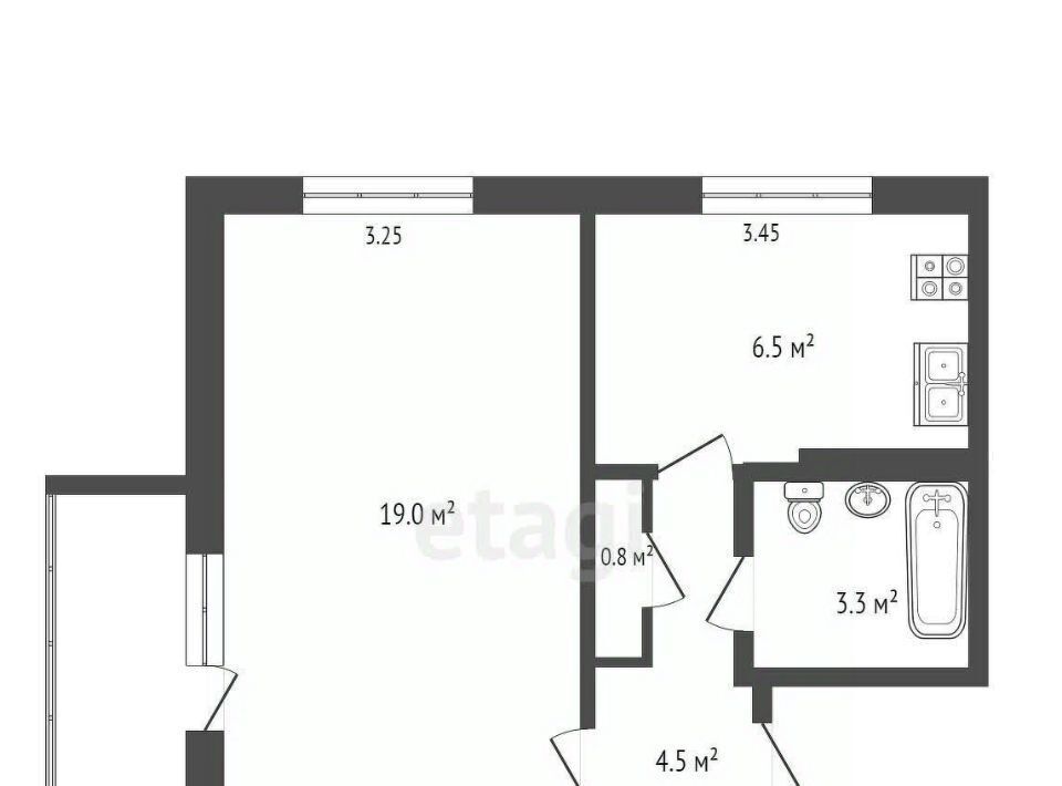 квартира г Усинск ул Молодежная 11 фото 2