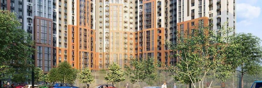 квартира г Подольск микрорайон Красная Горка ул Садовая 3к/1 Силикатная фото 12