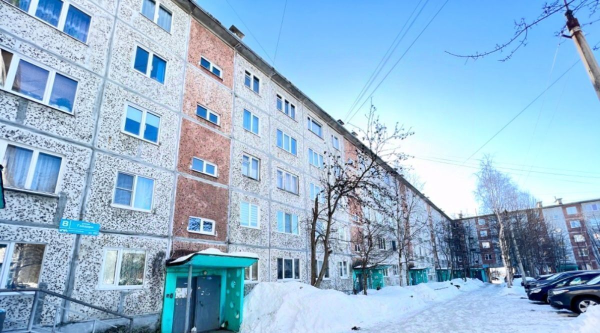 квартира г Апатиты ул Гайдара 8 фото 12