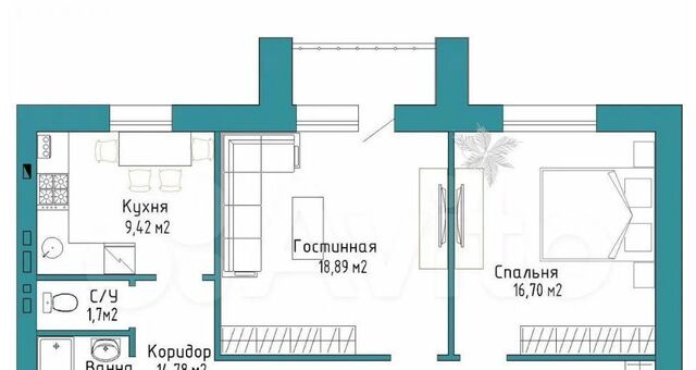 квартира ЖК «Колибри» фото