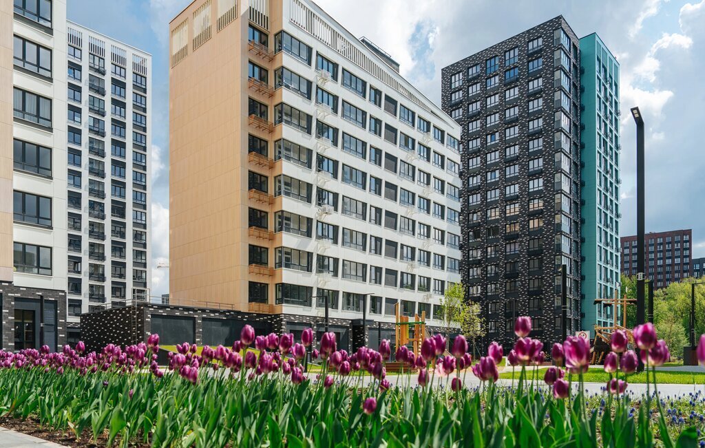 квартира г Москва метро Коммунарка ТиНАО б-р Скандинавский 23к/1 Потапово фото 1