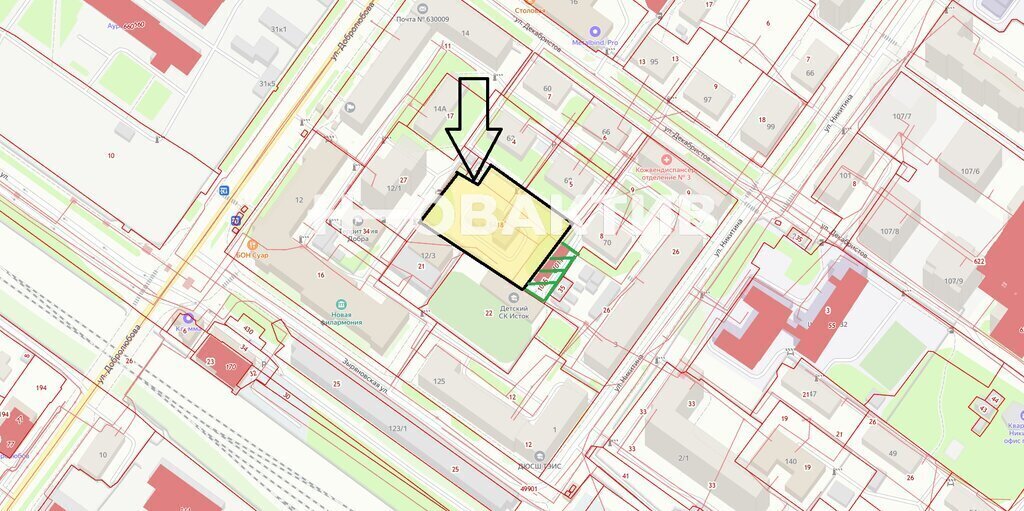 офис г Новосибирск р-н Октябрьский Речной вокзал ул Декабристов 64 фото 4