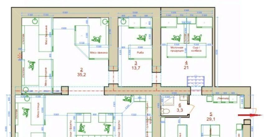 торговое помещение г Саратов р-н Волжский ул им Мичурина И.В. 123 фото 2
