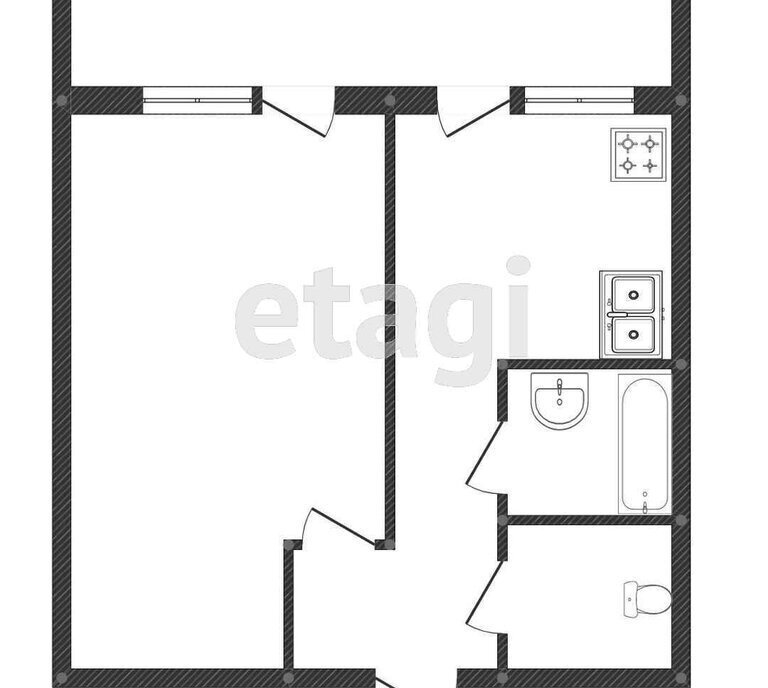 квартира г Кострома ул Профсоюзная 30а фото 1