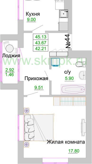 квартира р-н Зеленоградский г Зеленоградск фото 1