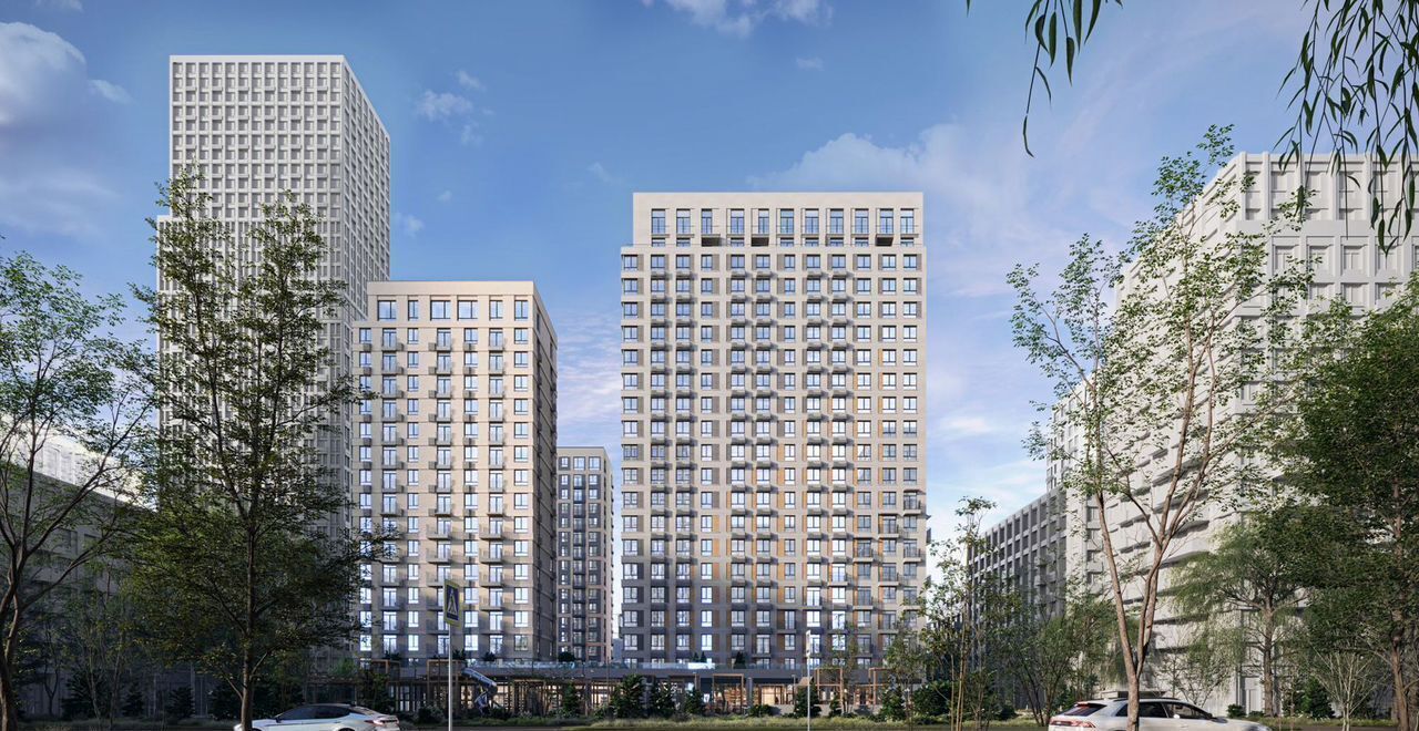 квартира г Москва метро Домодедовская ЖК «Квартал Герцена» корп. 2, 25-26 км МКАД фото 2
