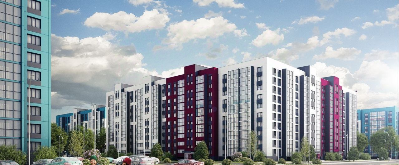 квартира г Челябинск Западный Конфетти жилой комплекс фото 2