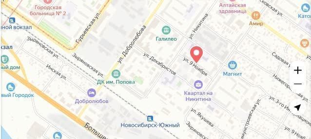 квартира г Новосибирск Речной вокзал ул 9-го Ноября 95 фото 15