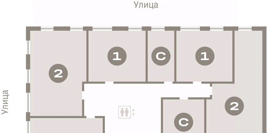 квартира г Омск р-н Кировский ул. Б. Г. Шаронова, 9 фото 2