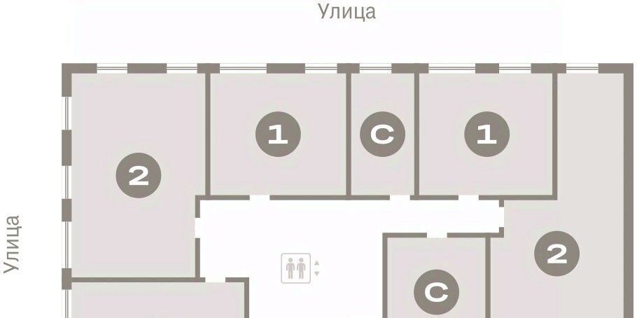 квартира г Омск р-н Кировский ул. Б. Г. Шаронова, 9 фото 2