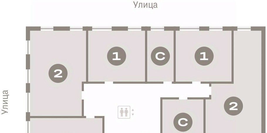 квартира г Омск р-н Кировский ул. Б. Г. Шаронова, 9 фото 2
