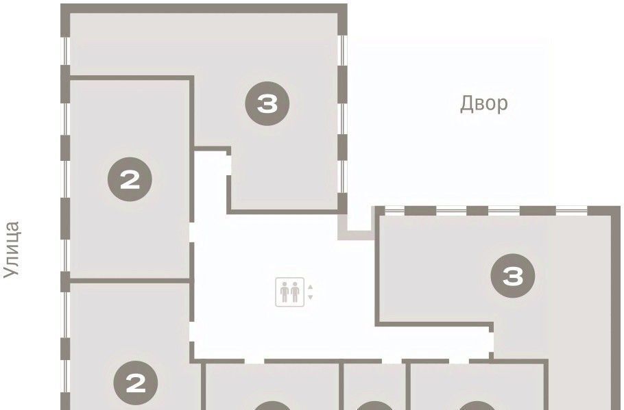 квартира г Омск р-н Кировский фото 2