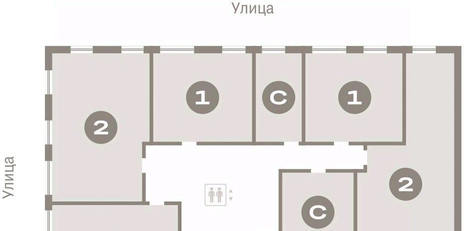 квартира г Омск р-н Кировский фото 2