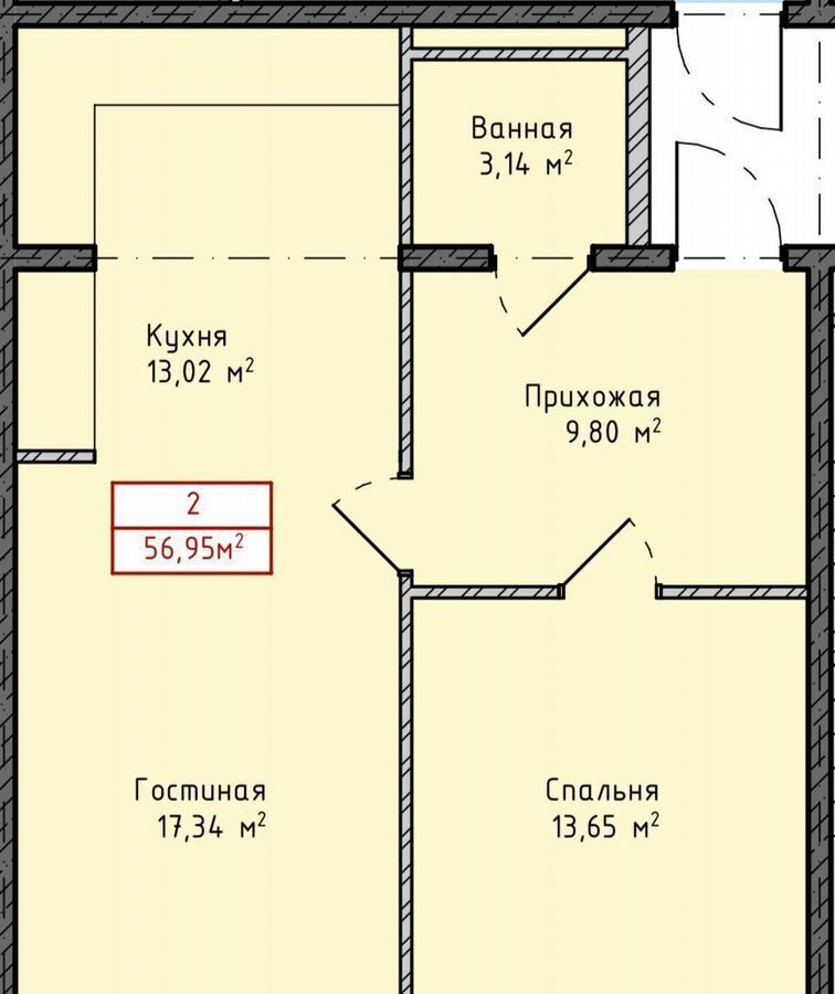 квартира г Махачкала р-н Кировский ул Даганова 139 Кировский внутригородской район фото 4