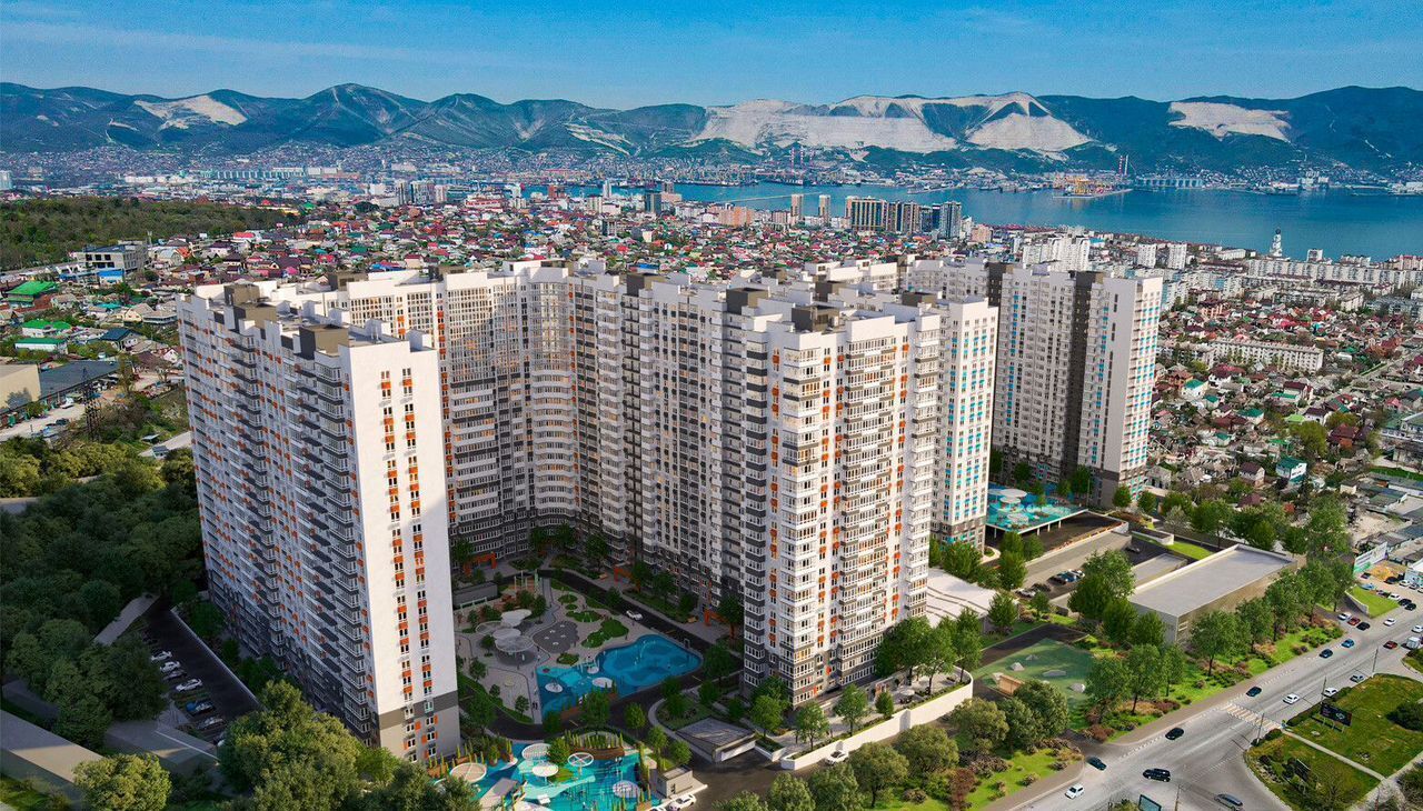 квартира г Новороссийск р-н Центральный ул Куникова 1 блок-секции 1-5 фото 1