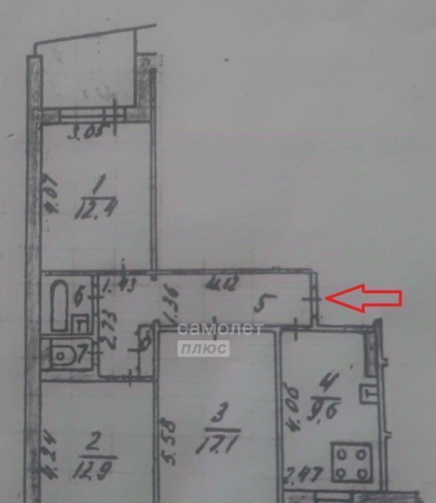 квартира г Казань Козья слобода ул Четаева 31 фото 23