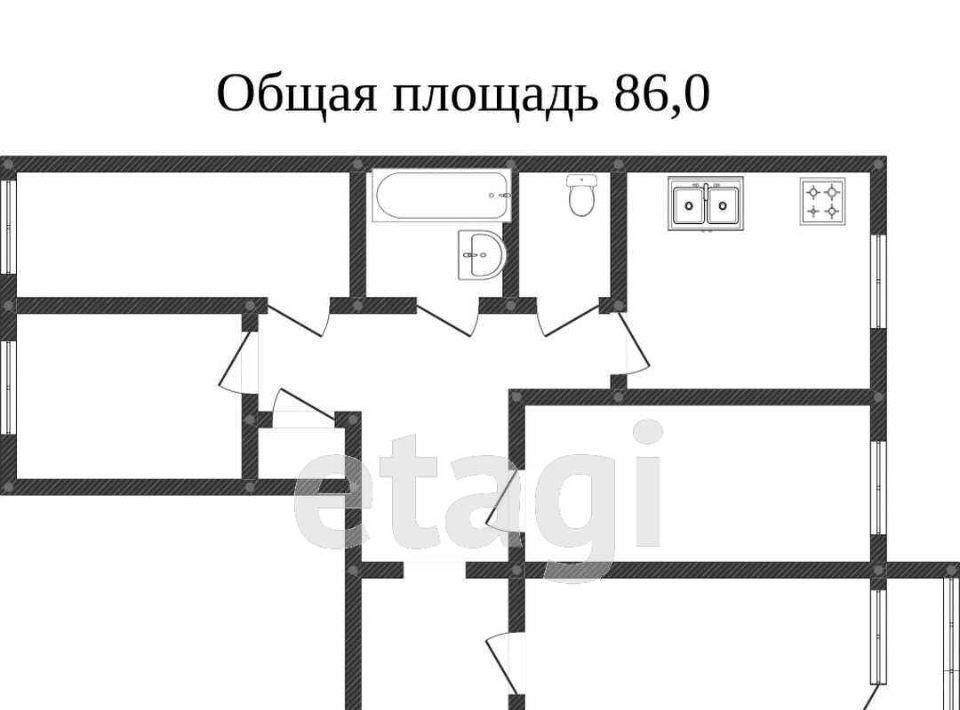 квартира г Миасс ул Уральская 193 фото 2