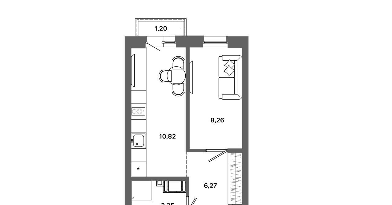 квартира г Сургут ЖК «Столица» 30А, 30А мкр фото 1