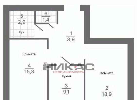 квартира г Ярославль р-н Ленинский пр-кт Ленина 28а фото 9