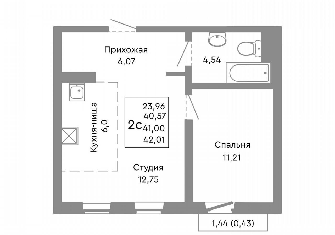 квартира г Челябинск р-н Советский ул Ярославская 1 фото 1