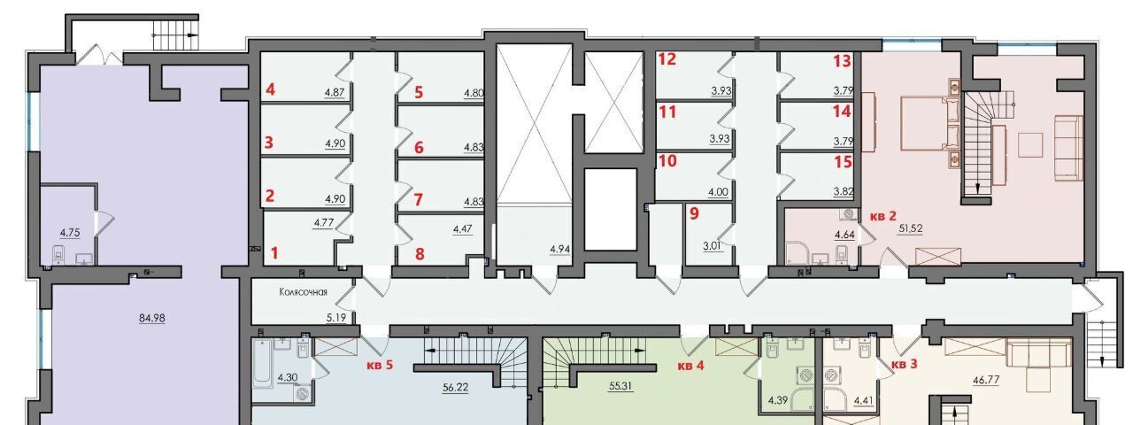 свободного назначения г Калининград р-н Центральный ул Воздушная 72 фото 3