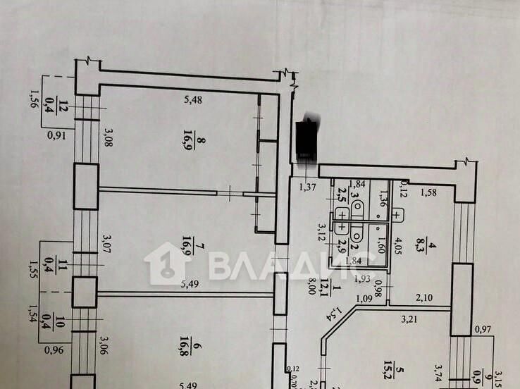 квартира г Чита р-н Центральный ул Новобульварная 6 фото 2